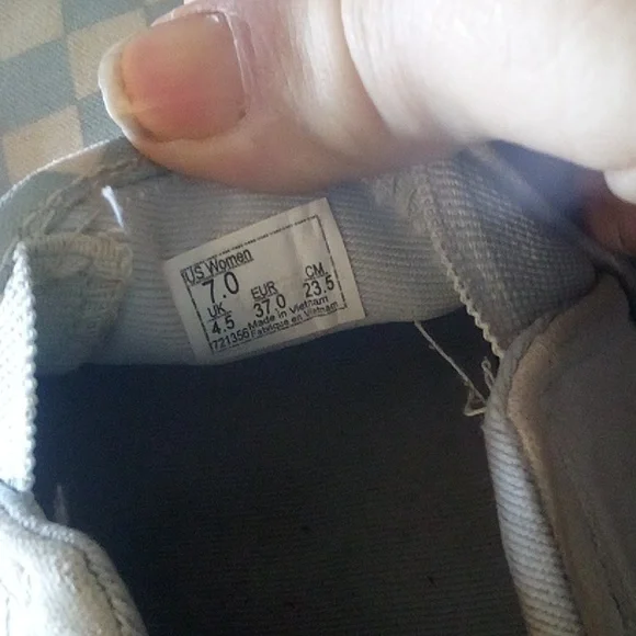 Checkered Slip-On Sneakers vans 7.wm vans - Picture 3 of 5